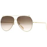 Alexander Mcqueen - AM0316S - Unisex Güneş Gözlüğü - Siyah