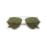 Alexander Mcqueen Am0317S Geometrik Unisex Güneş Gözlüğü