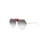 Alexander Mcqueen Am0317S Metal Unisex Güneş Gözlüğü