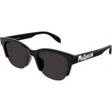 Alexander Mcqueen AM0406SA 001 54 Unisex Güneş Gözlüğü - Siyah