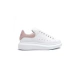 ALEXANDER MCQUEEN Kadın Kalın Tabanlı Deri Sneakers - Beyaz/Pudra