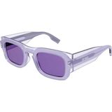 Alexander Mcqueen MQ0359S 002 Mor Unisex Güneş Gözlüğü