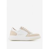 Alexander Smith ASAZHWW1540NUW Deri Beyaz Krem Kadın Sneaker