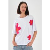 ALEXANDERGARDI Çicek Desenli Kadın T-shirt
