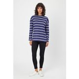 ALEXANDERGARDI ÇİZGİLİ OVERSIZE SWEATSHIRT (E24-00158)