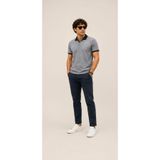 ALEXANDERGARDI E21-8101 Lacivert Jakarlı Polo Yaka Erkek T-Shirt