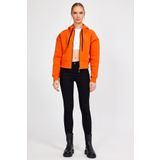 ALEXANDERGARDI KAPÜŞONLU ŞARDONLU CROP HIRKA (B23-31303)
