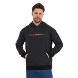 ALEXANDERGARDI Özel Unisex Baskılı Kapüşonlu Kanguru Cepli Sweatshirt (UNX-0017602) ANTRASİT XL