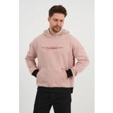 ALEXANDERGARDI Özel Unisex Baskılı Kapüşonlu Kanguru Cepli Sweatshirt (UNX-0017602) KIRMIZI L