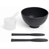 ALEXDELLO MASKE KARIŞTIRMA KABI -3 LÜ SET SİLİKONLU KIRILMAZ GRİ RENK