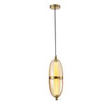 Aleya 6 Watt 3000K Ledli Bal Camlı Tekli Sarkıt Led Avize