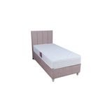 Alf La Rose 3 lü Yatak Seti ( Yatak , Baza, Başlık ) Tek Kişilik - 90 x 190 cm - Bakır