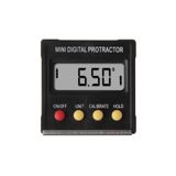 Alfa 360 Derece Mini Dijital Protraktor Mıknatıslı Eğim Açı Ölçer