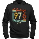 Alfa 93906 Vintage 1976 Original Parts Siyah Kadın T-shirt