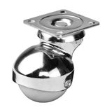 ALFA AKSESUAR 03 208 - 50 mm Küre Tablalı Çift Bilyalı Teker - Belirtilmemiş