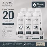 ALFA AKSESUAR 03 Akos Krem Peroksit 20 Volüm %6 60ML-10 Adet - Belirtilmemiş