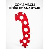 ALFA AKSESUAR 03 Bisiklet Bakım ve Tamir Anahtarı Çok Fonksiyonlu 12 Farklı Ölçü 6-17 mm - Belirtilmemiş - Çok Renkli