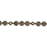 ALFA AKSESUAR 03 - Döşeme Için Şerit Eskitme Antik Petek Kabara 11 mm - 10 mt