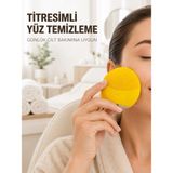 ALFA AKSESUAR 03 Su Geçirmez Titreşimli Yüz Temizleme Cihazı Yumuşak Silikon Cilt Bakım Fırçası - Belirtilmemiş