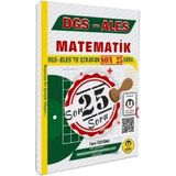 ALFA AKSESUAR 03 Tasarı Dgs Ales Matematik Son 25 Çıkacak Soru Bankası - 1 Adet