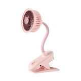 ALFA AKSESUAR 03 Taşınabilir Mini Klips Bebek Arabası Fanı, Fan Elektrikli Soğutma Hava Sirkülatöründe 360 Derece Dönebilen Klips - Standart