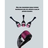 ALFA AKSESUAR 03 Titanyum Mikro Iğneli Dermaroller 1 mm Kırışıklık ve Leke Karşıtı
