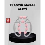 ALFA AKSESUAR 03 Vücut Masaj Rulosu – Kas Ağrısı Azaltıcı ve Bacak Incelten Masaj Aleti - Çok Renkli
