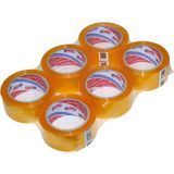 Alfa Bant Şeffaf Koli Bandı - 45 Mm X 100 Metre - 6'lı Paket