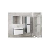 Alfa Banyo Estella-Ea (65+35) 100 Cm Mdf-Lavabolu Banyo Dolabı Takımı-Hazır Kurulu