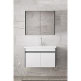 Alfa Banyo Estella-Ea 80 cm Antrasit Banyo Dolabı Takımı