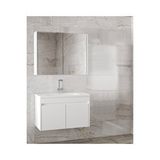 Alfa Banyo Estella Ea-Beyaz-65 Cm Mdf-Seramik Lavabolu Banyo Dolabı Takımı