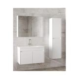 Alfa Banyo Estella-Ea Beyaz (65+35) 100 Cm Mdf-Lavabolu Banyo Dolabı Takımı-Hazır Kurulu