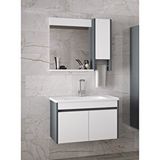 Alfa Banyo Estella-Oa -65 Cm Mdf-Seramik Lavabolu Banyo Dolabı Takımı