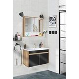 Alfa Banyo Seren-s-ea 80 Cm Seramik Lavabolu Banyo Dolabı Takımı