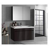 Alfa Banyo Siyah 65 Cm Banyo Dolabı Takımı-mdf Beyaz