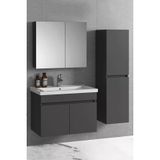 Alfa Banyo Viola-Antasit (65+35) 100 Cm Mdf Boy Dolaplı Lavabolu Banyo Dolabı Takımı