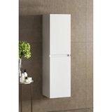 Alfa Banyo Viola Beyaz 140 Cm Mdf Banyo Boy Dolabı-- Hazır Kurulu