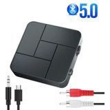 alfa Bluetooth 5.0 Ses Alıcı Verici AUX RCA USB Stereo Kablosuz Mikrofonlu Araba TV PC RX TX Receiver