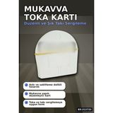 Alfa Brand 6 cm Yuvarlak Mukavva Toka Kartı 200 Adet Bağ - Takı & Makyaj Düzenleyici BX-313733 - Çok Renkli