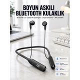 Alfa Brand 60 Saat Kablolu Boyun Askılı Dijital Göstergeli Bluetooth Kulaklığı Yeni Nesil