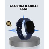Alfa Brand Akıllı Saat 360 Mah Çoklu Spor Modlu Lacivert Siyah Kordon - Çok Renkli