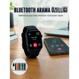 Alfa Brand Akıllı Saat 7 Kordonlu Bluetooth Aramalı Nabız ve Dokunmatik Akıllı Saat - Çok Renkli - 0