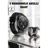 Alfa Brand Akıllı Saat Uyku ve Sağlık Takibi Bildirim Görme Arama Cevaplama - Çok Renkli