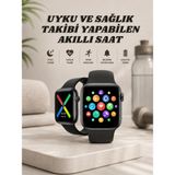 Alfa Brand Akıllı Saat Wireless Şarj Yüksek Çözünürlüklü Müzik Dinleme Sesli Cevaplama - Çok Renkli - 0