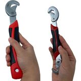 Alfa Brand Çok Fonksiyonlu Ergonomik Ayarlanabilir Büyük Küçük Akıllı Pense Anahtar 2li Set BX40 - Çok Renkli