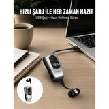Alfa Brand Dijital Ekranlı Bluetooth Kulaklık – Titreşimli Bildirim, 25 Saat Kullanım Yeni Nesil - Çok Renkli - 0