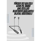 Alfa Brand Kablolu Kulak Içi Bluetooth Kulaklık 60 Saat Anc Özellikli Boyun Bantlı - Çok Renkli