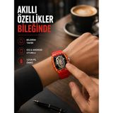 Alfa Brand Manyetik Şarjlı Akıllı Saat Ios Android Uyumlu Yeni Nesil - Çok Renkli - 0