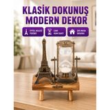 Alfa Brand Masa Üstü Ahşap Kum Saati – Dekoratif, Dayanıklı ve Şık - Çok Renkli