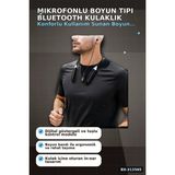 Alfa Brand Mikrofonlu 10 Saat Kullanımlı Boyun Tipi Bluetooth Kulaklık Ofis Seyahat BX-313565